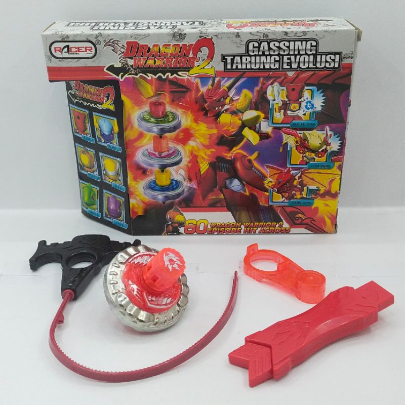 Mainan Gangsing Tarung Evolusi Dragon Warrior 2