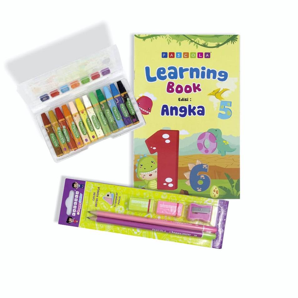 

hgbr Standard Paket Mewarnai 1 - Coloring (Crayon / Oil Pastel, Pensil, Penghapus, Rautan, Buku Mewarnai) Special 2020