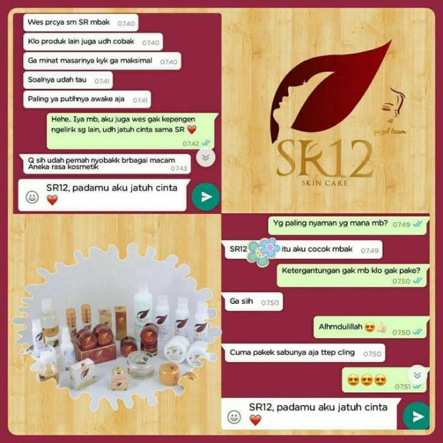 Mencerahkan dan meningkatkan elastisitas Gold Serum SR12 BPOM ORIGINAL