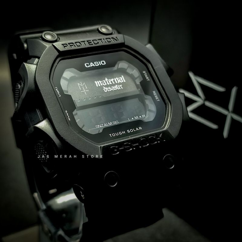 Jam Tangan Pria G Shock Kingkong X Maternal Ds Custom Full Black Include Bonus