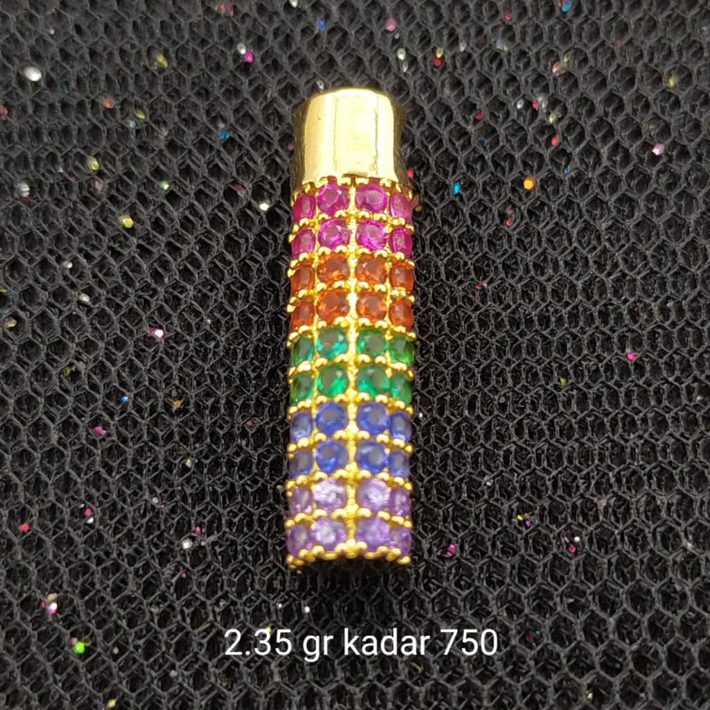 New Liontin Emas 17 K - 2.35 gr Kadar 750 - 2125