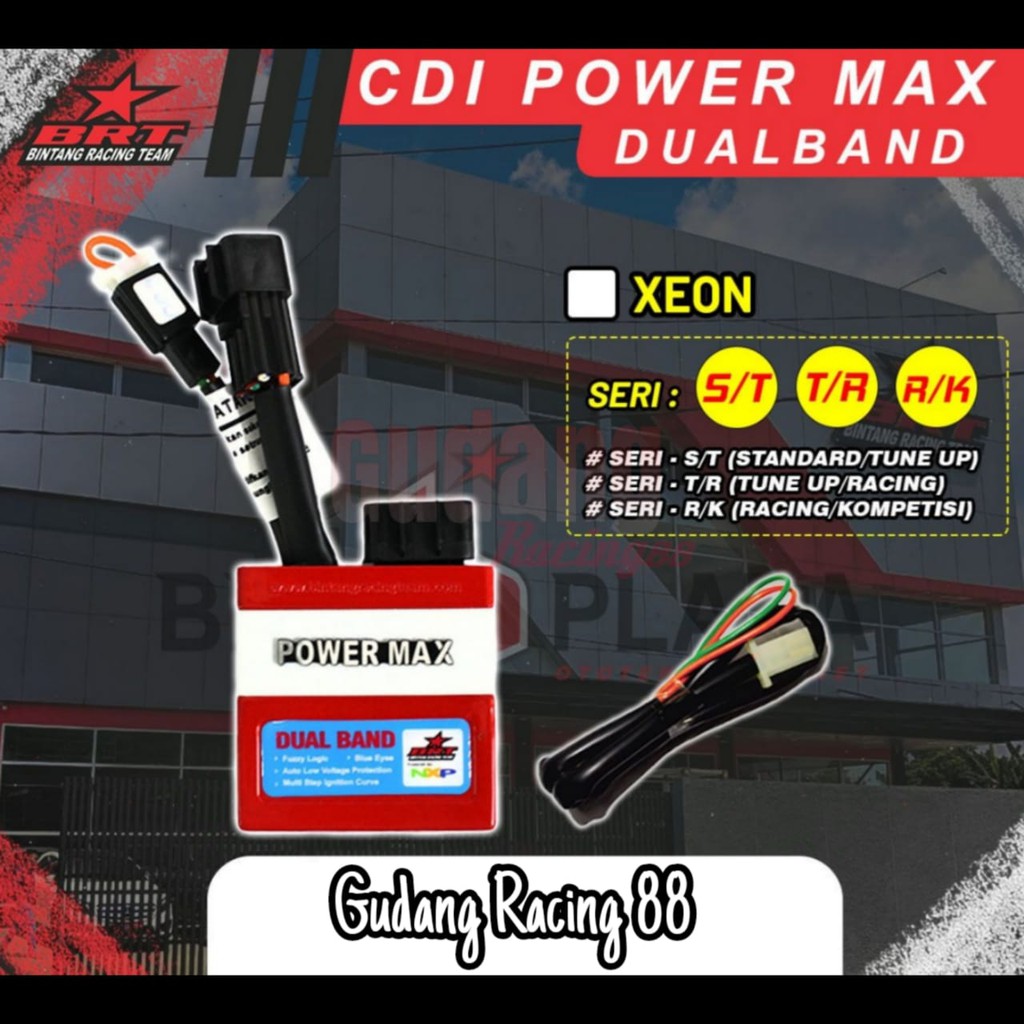 (GR88) CDI BRT POWERMAX HYPERBAND DUALBAND YAMAHA XEON