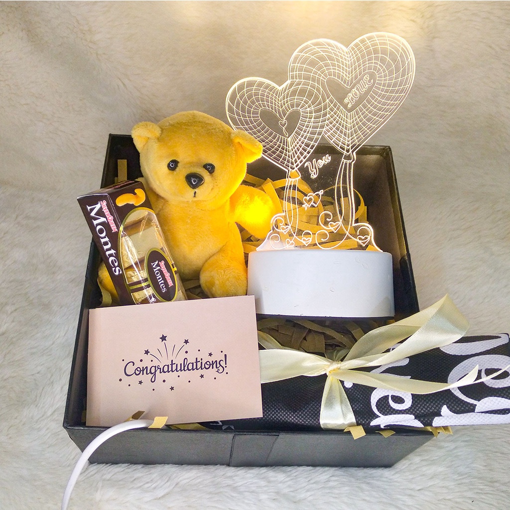 

Gift Box Eksklusif Lampu LED Love Balloon