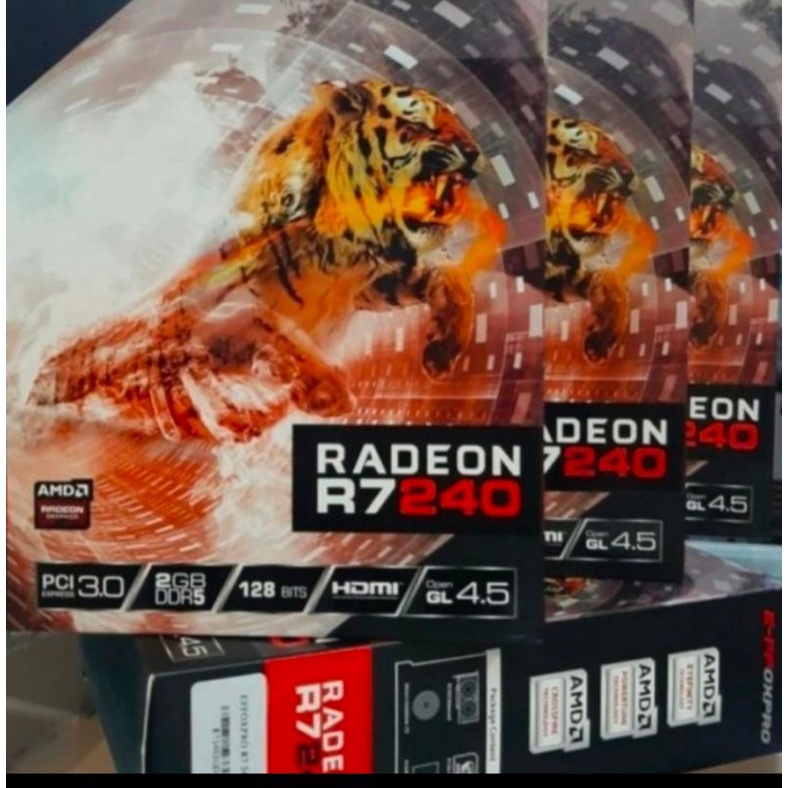 VGA EFFOXPRO R7 240 DDR5 2GB 128 BIT