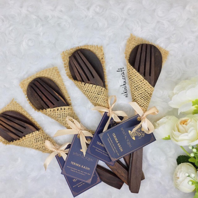 SOUVENIR SENDOK KAYU MURAH / SOUVENIR MURAH / SENDOK KAYU / SOUVENIR