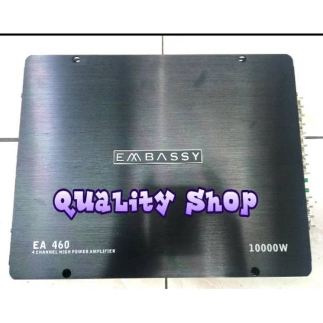 Power mobil 4 channel embassy EA460 power besar 10.000 watt