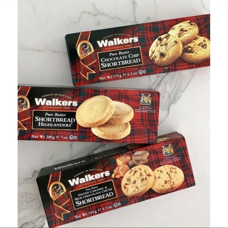 

Walkers Pure Butter Shortbread Product of Scotland Inggris