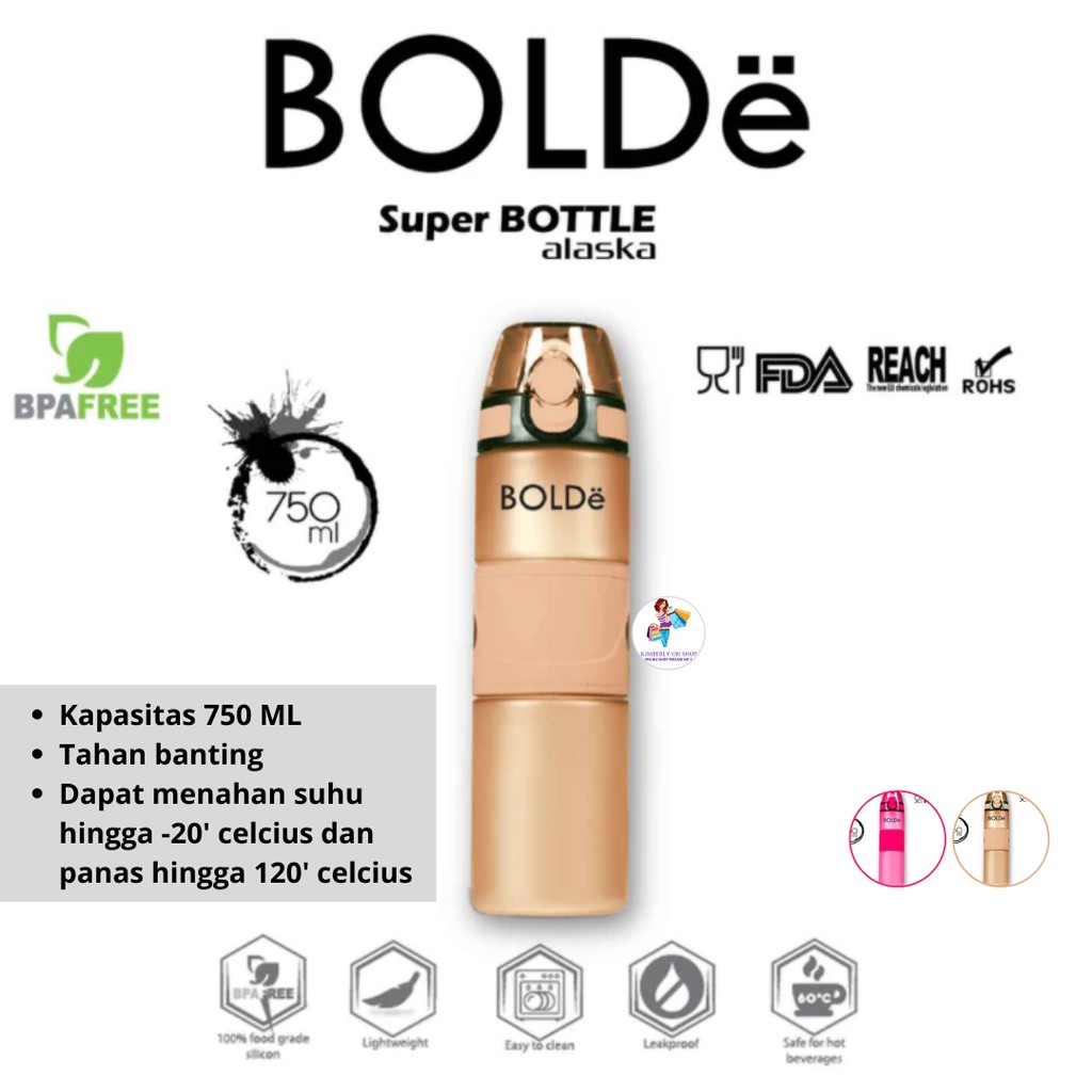 Bolde Botol Minum / Super Bottle Alaska 750ML