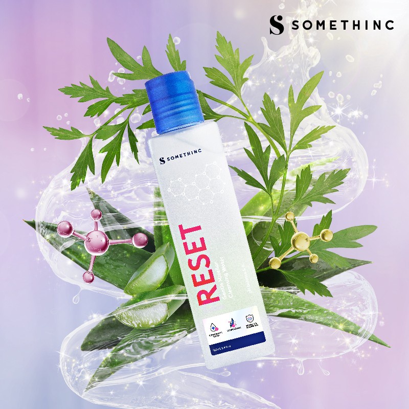 SOMETHINC Reset Gentle Micellar Cleansing Water - Pembersih Pelembab Minyak Kotoran Wajah