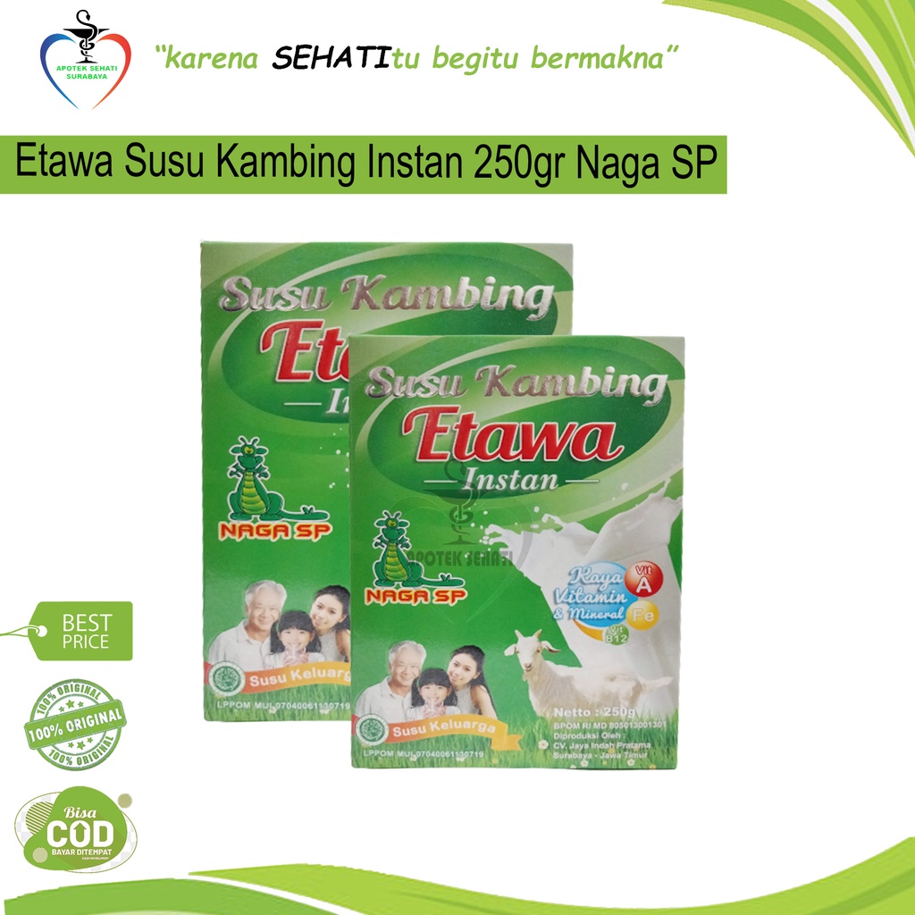 SUSU KAMBING ETAWA NAGA SP Susu Kambing Asli Murni