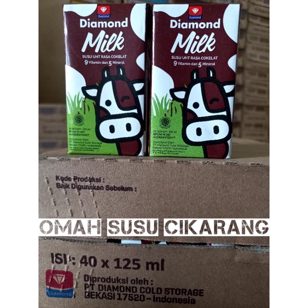

SUSU UHT DIAMOND 125ml COKLAT