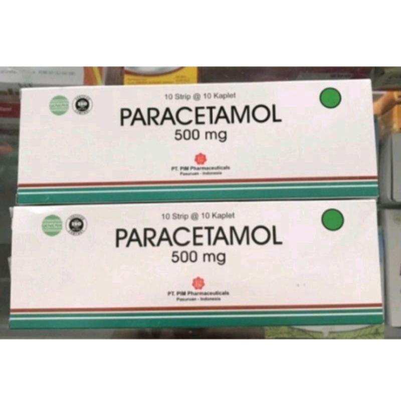 1 Strip Paracetamol Kaplet 500mg