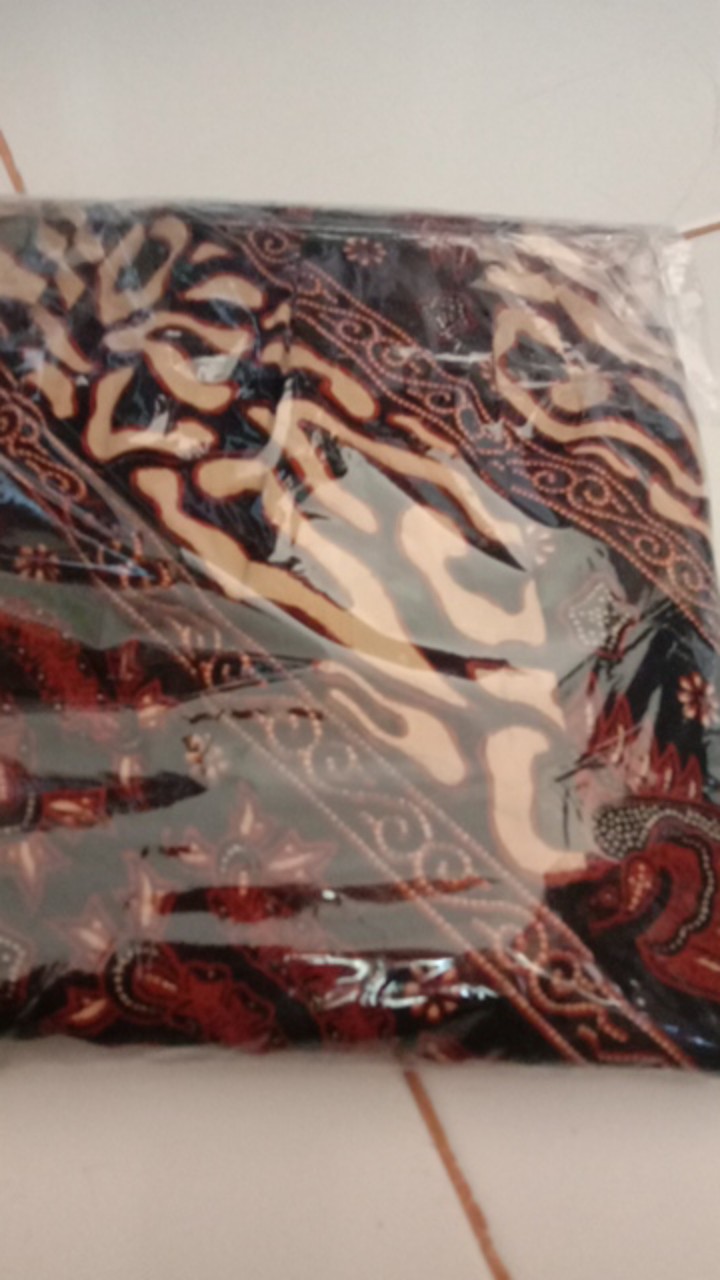 155. Gamis Batik Anak Balpong