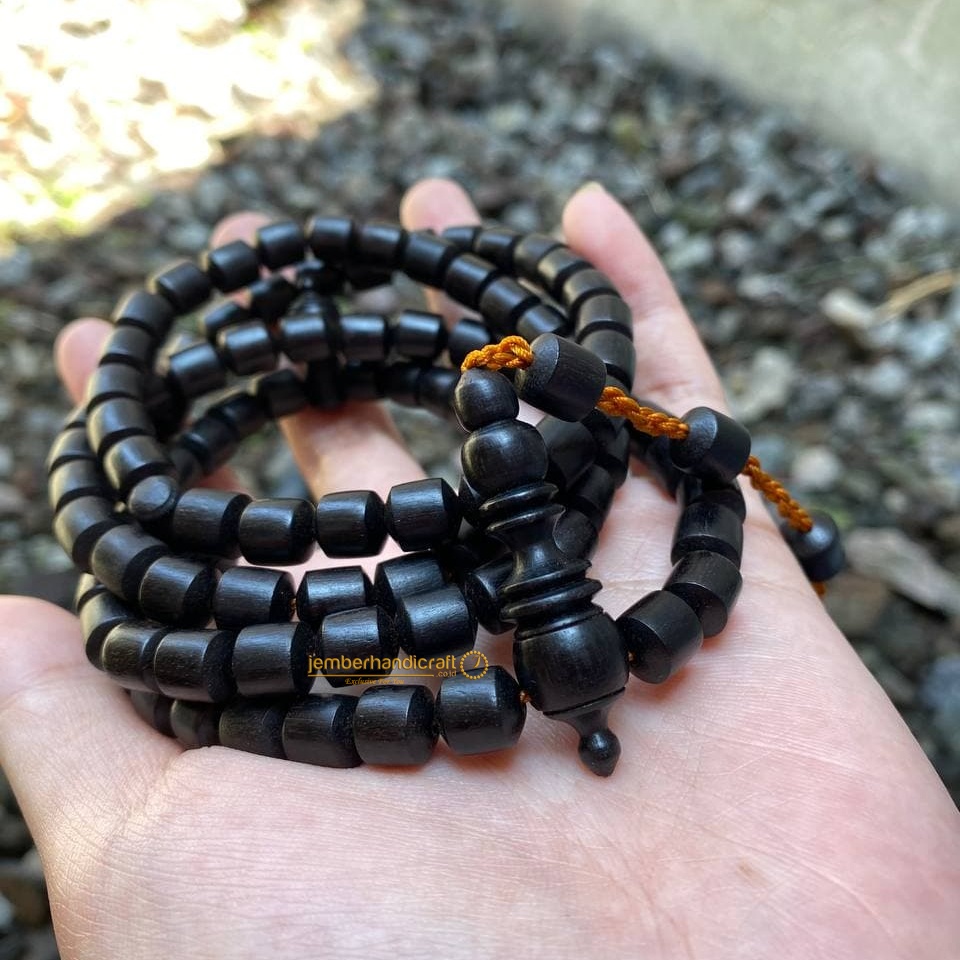 Tasbih Kayu Hitam / Tasbih Galih Kelor / Tasbih Kelor  Original Tenggelam