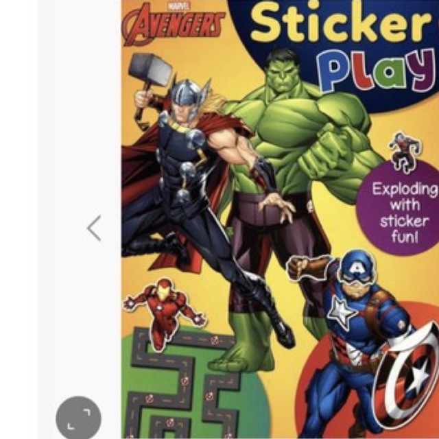 

Marvel Avengers Sticker Play | Permainan Gambar Tempel