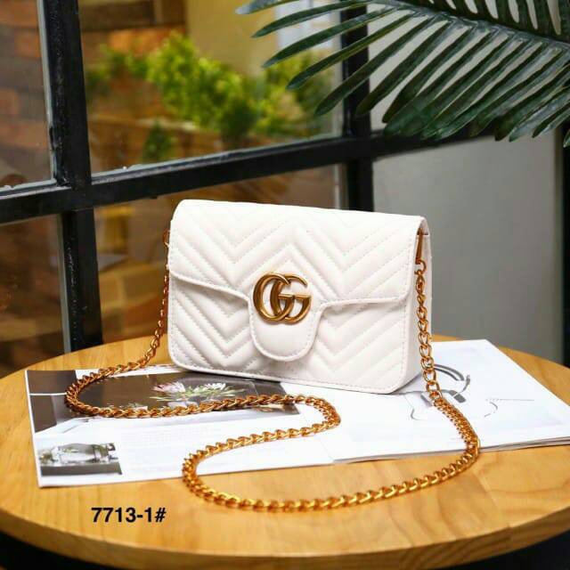 Tas Gucci marmont matelasse semi premium