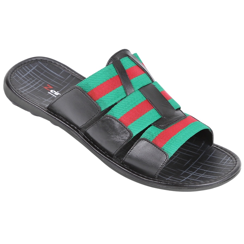 Zeintin - Sandal Pria Jepit Pria Hitam Sandal Pria Kulit Sintetis Terbaru Sendal Selop Pria Original Zeintin KK