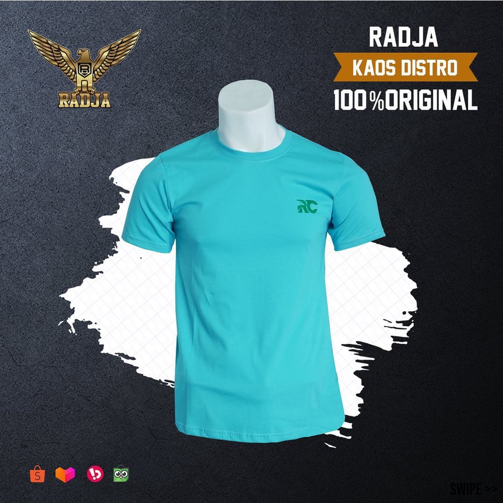 KAOS RC [RADJA COMPANY]100% KAOS DISTRO PRIA/WANITA KAOS POLOS T-SHIRT MURAH