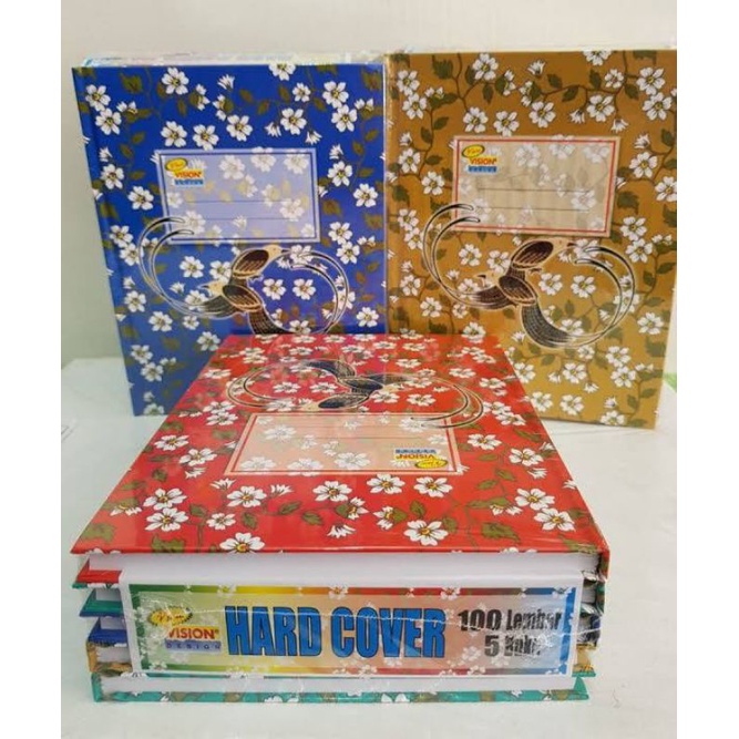 

Buku Tulis Vision / Paperline Hard Cover 100 lembar murah buku Quarto