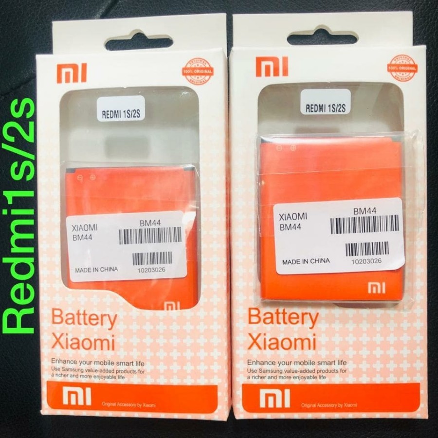 BATERAI ORI BM 44 REDMI 1S ATAU 2S    ATAU BM44 ORIGINAL