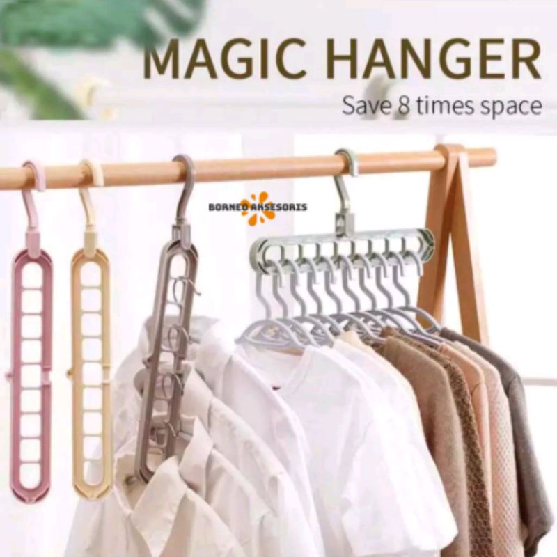 gantungan baju ajaib kastok ajaib magic hanger