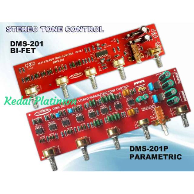KIT TONE CONTROL PARAMETRIC STEREO DMS-201P
