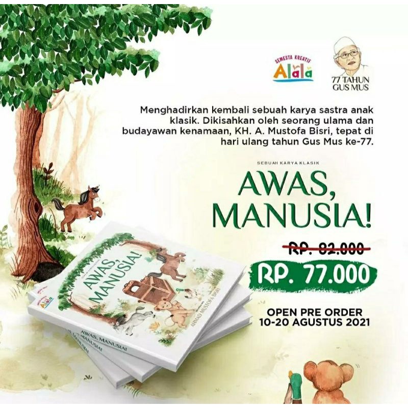 Awas Manusia Gus Mus