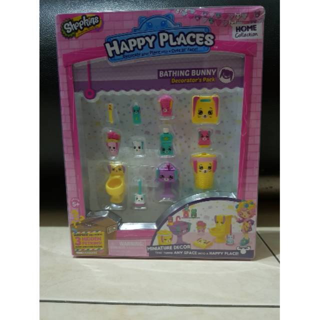 Happy places bathing bunny