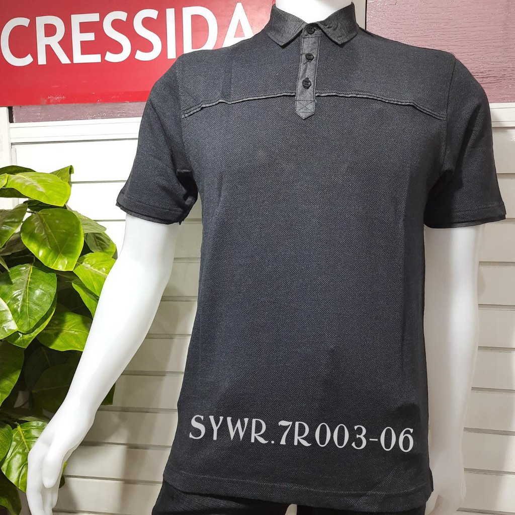 gos CRESSIDA+ SYWR1 POLO T-SHIRT Kaos Pria pendek Baju Cowok Trend dan Branded