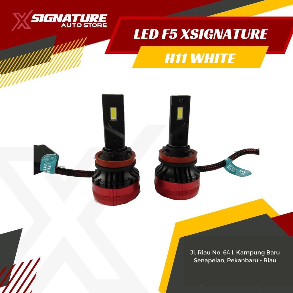 LED F5 XSIGNATURE PREMIUM WHITE H11