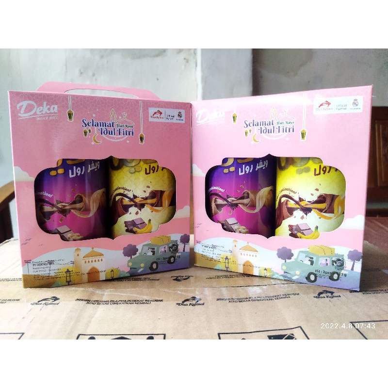 Deka Wafer Roll Kaleng 1 Dus
