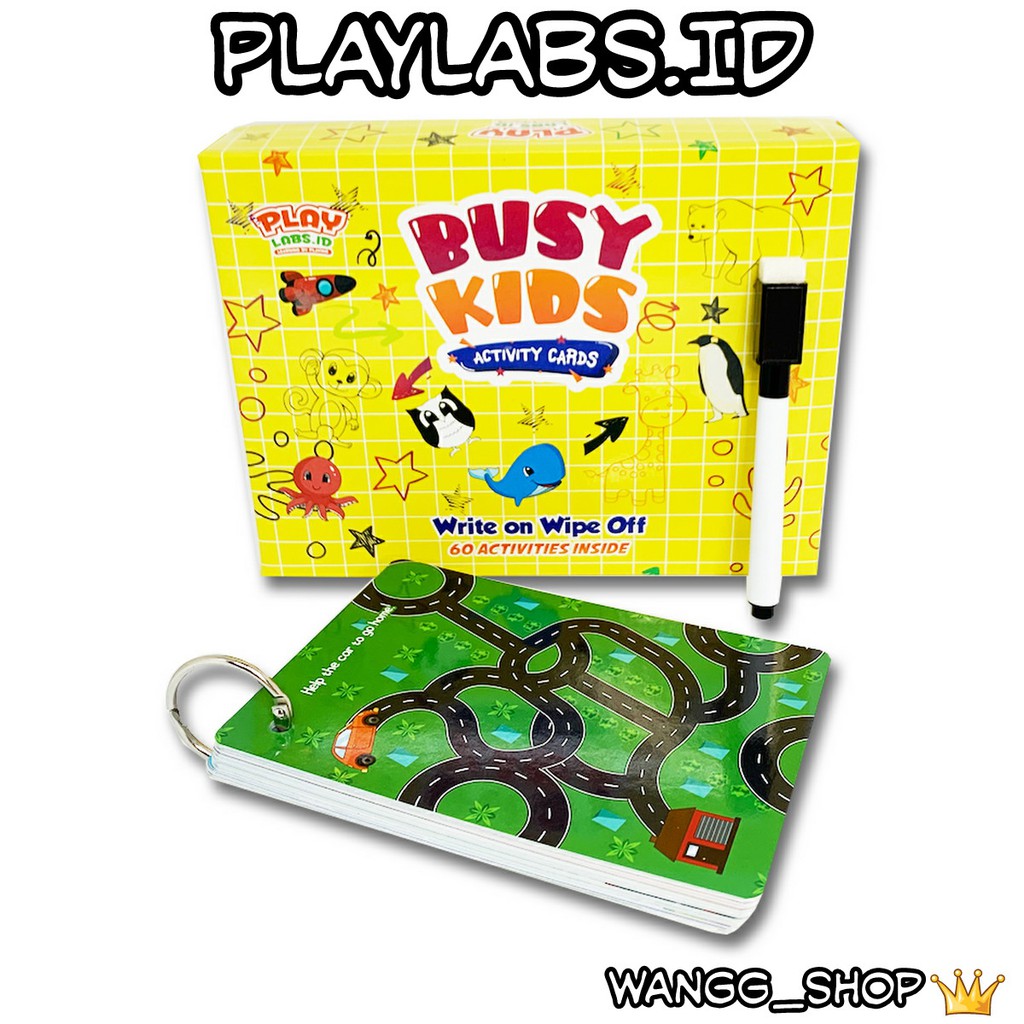 BUSY KIDS ACTIVITY CARD PLAYLABS