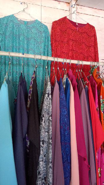 Batik Couple Gamis Kemeja Manggar Sarimbit Terlaris