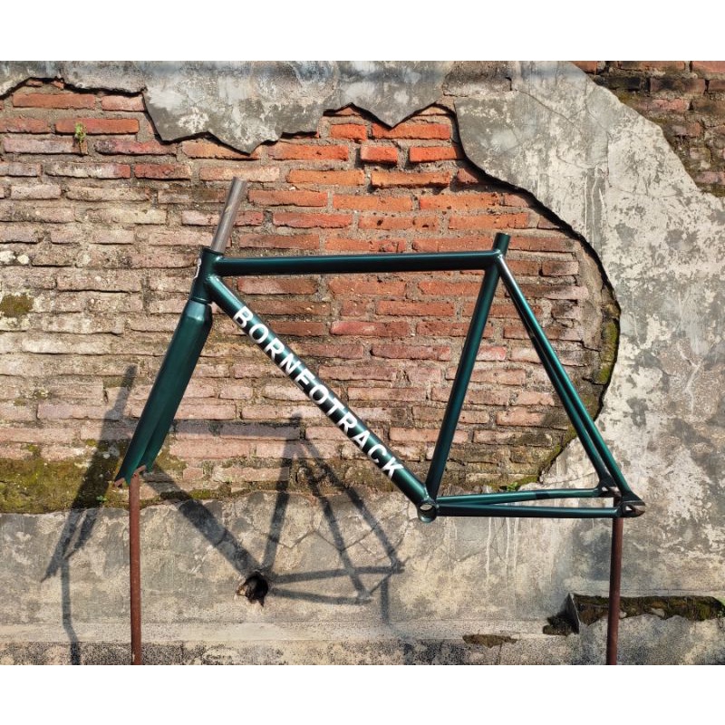 frame fork fixie borneotrack custom