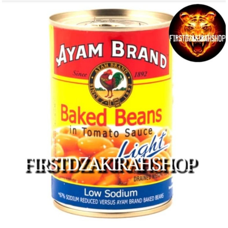 

Ayam brand baked beans light 425gr