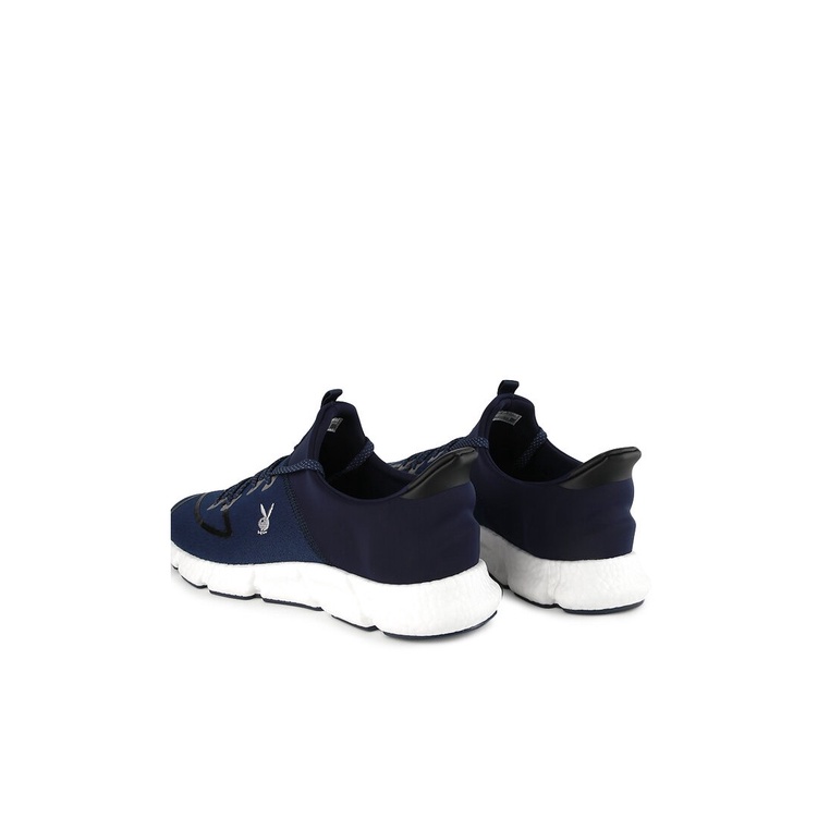 SEPATU SNEAKER PLAYBOY PRIA ORIGINAL CASUAL BRANDED BIRU NAVY PL92