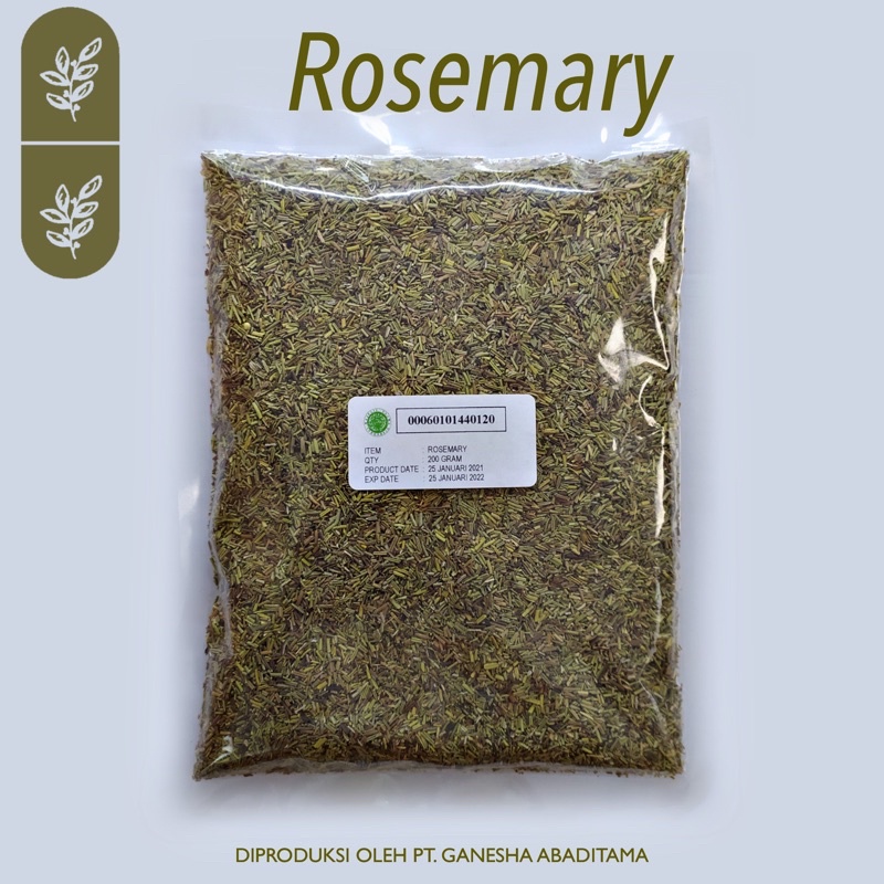 

Rosemary Refill Bumbu Rempah 200 g