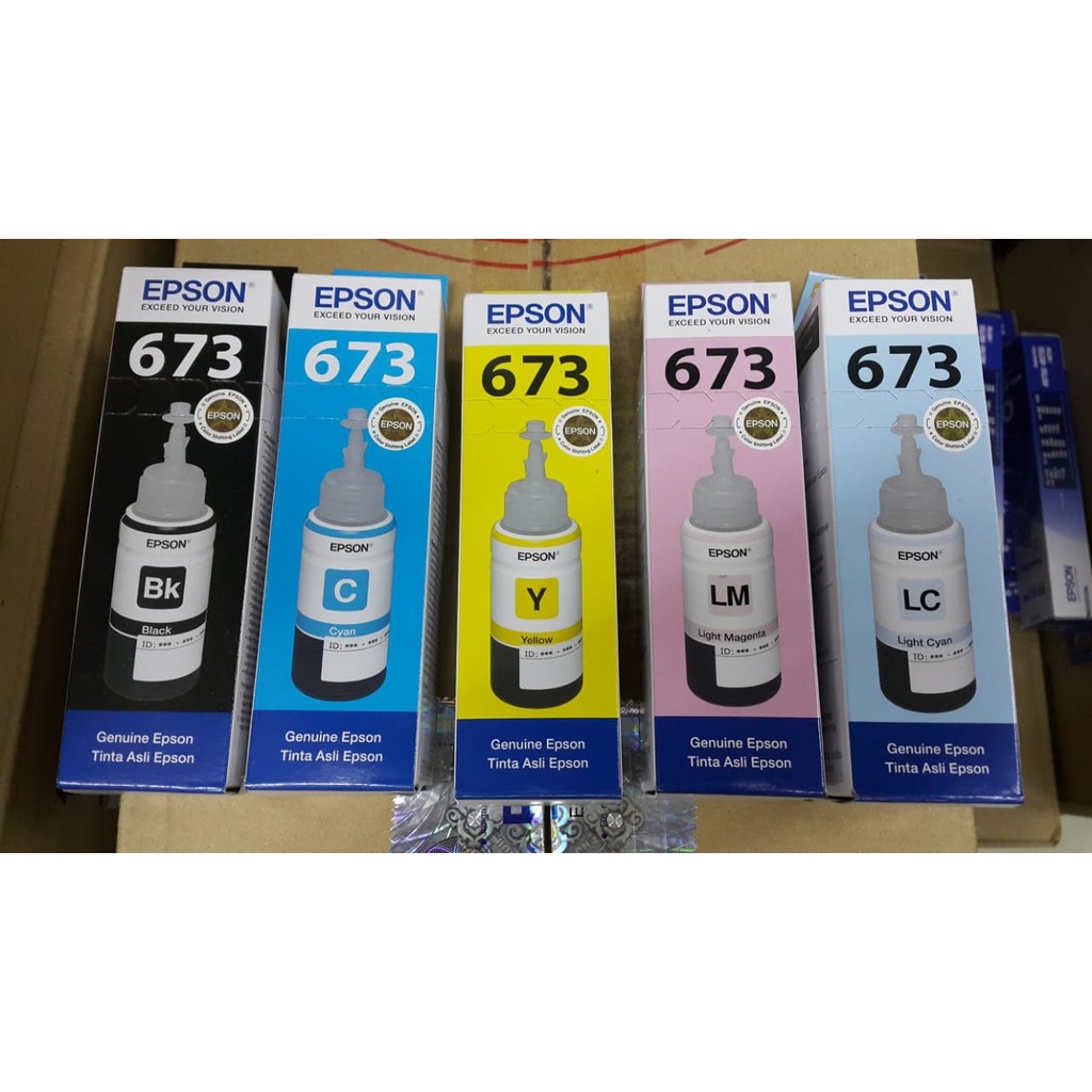 TINTA EPSON L800 L805 SERIES (EPSON 673)
