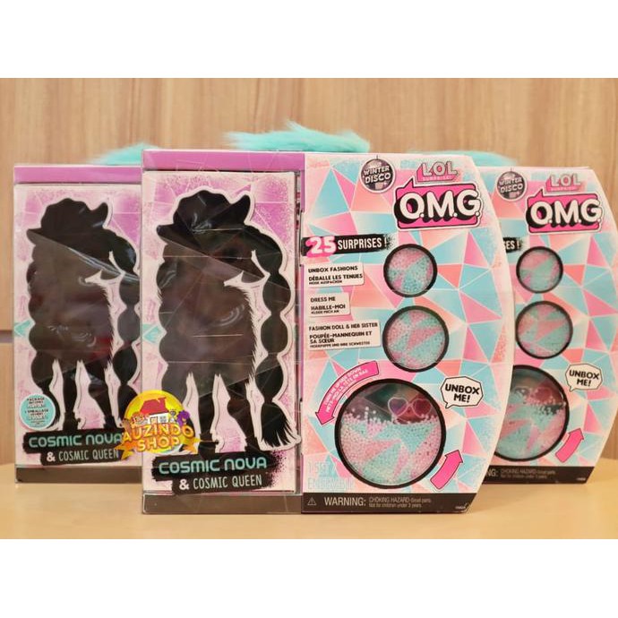 MURAH MAINAN ANAK LAKI】 LOL SURPRISE OMG WINTER DISCO - COSMIC NOVA READY STOCK 100% ORIGINAL