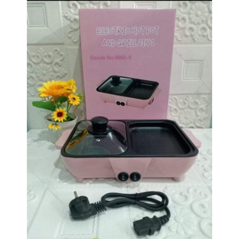 Panggangan BBQ Suki Shabu 2 in 1 Free Bulblewrap