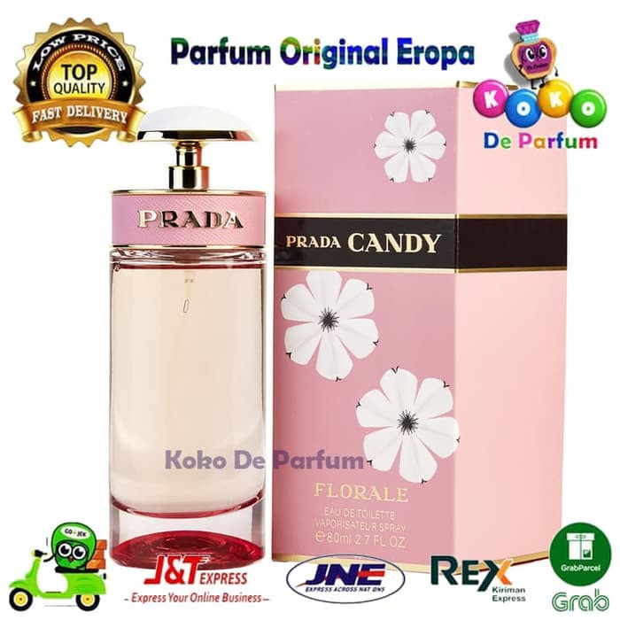 Parfum Wanita Original PRADA CANDY FLORAL Parfume Ori Reject Eropa