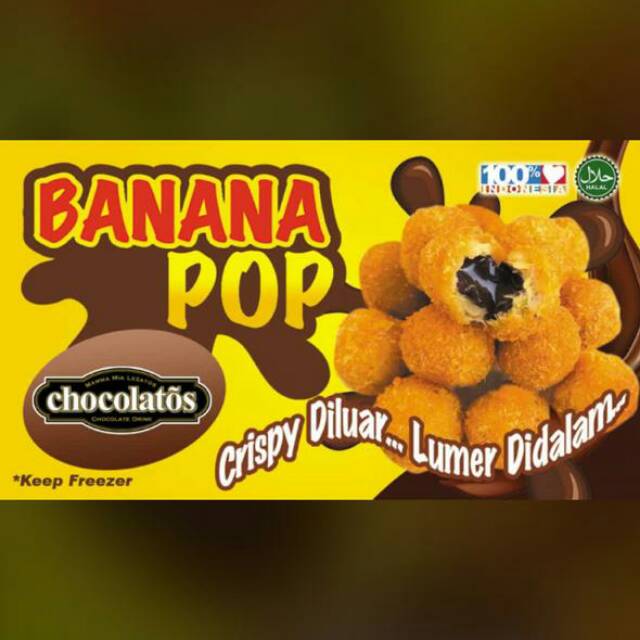 

Banana pop chocolatos