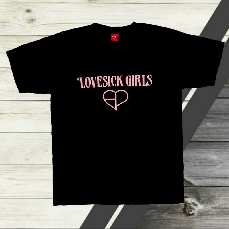 Baju Kaos Blackpink Lovesick Girls