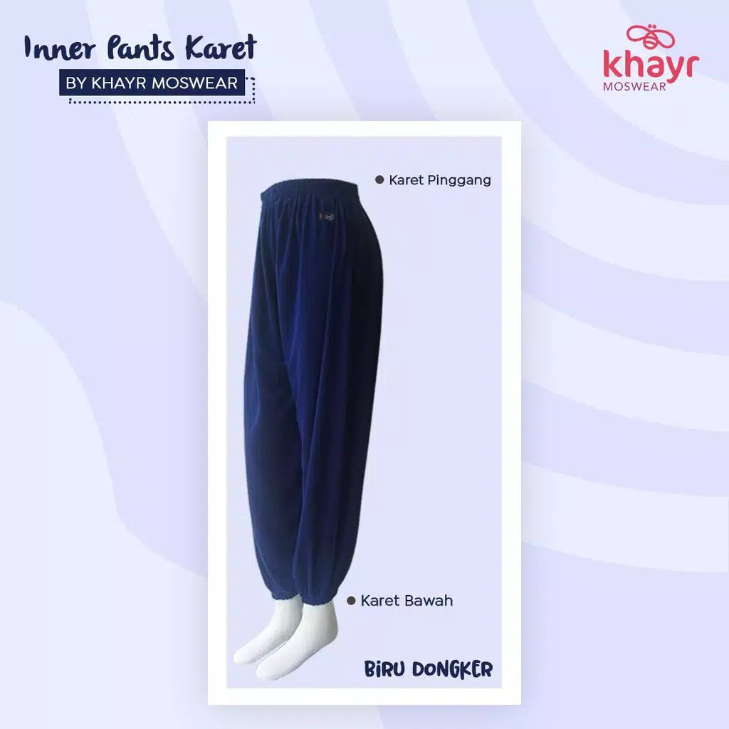 INNER PANTS KARET BY KHAYR MOSWEAR