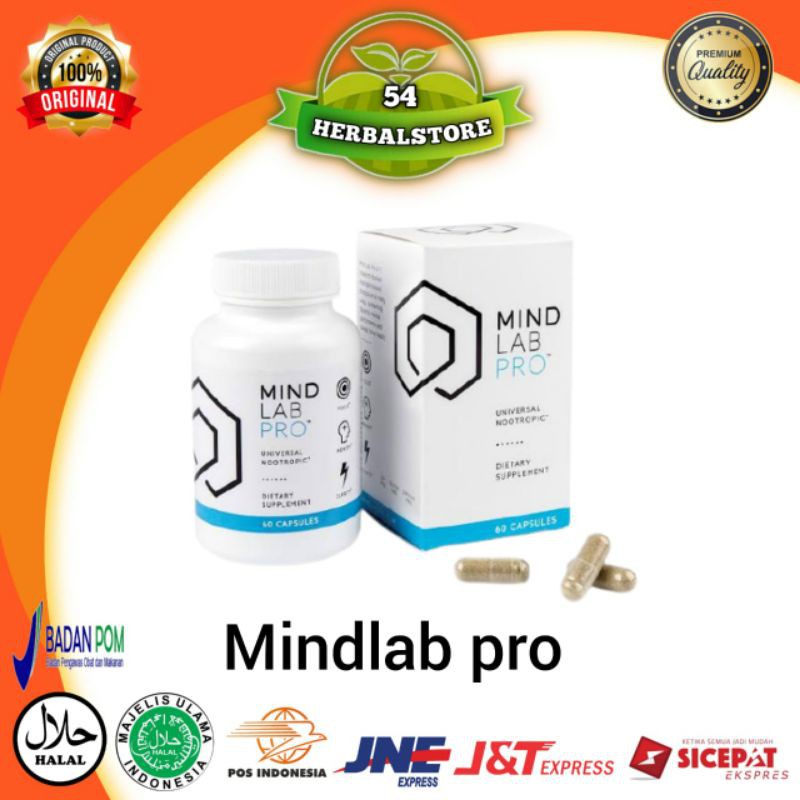 Mind Lab Pro Suplemen Otak Universal Nootropic Mindlab Pro 60 Caps Vitamin Otak Asli Import
