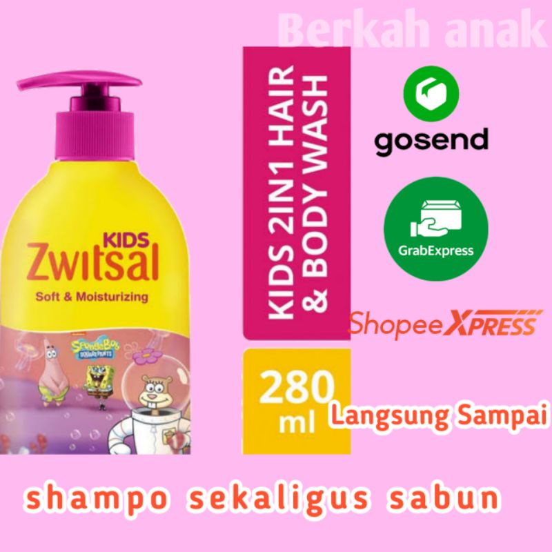 zwitsal baby 2 in 1 / Zwitsal sabun dan shampo / Zwitsal baby