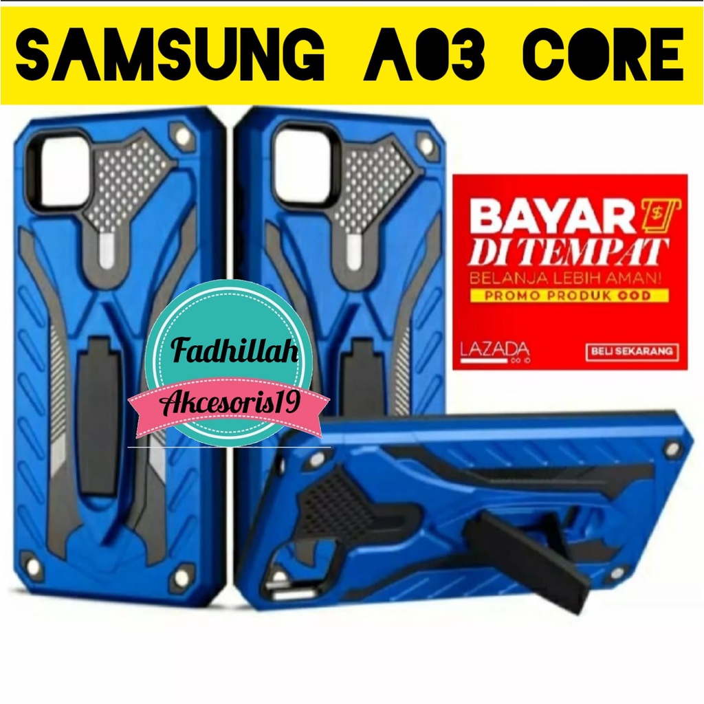 FOR { SAMSUNG GALAXY A03 CORE  } Casing/Hardcase Phantom Robot Kick Standing