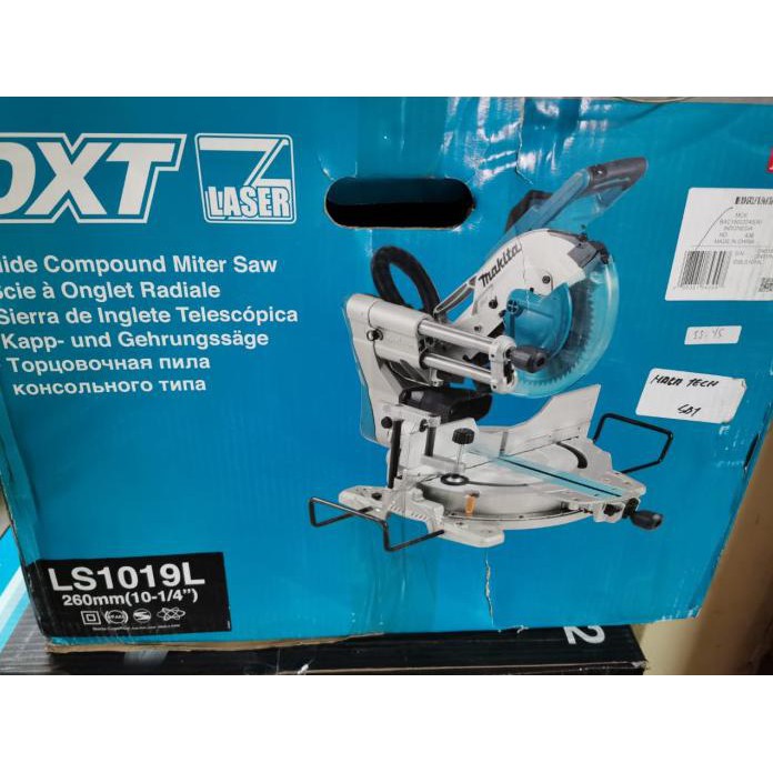 BIG PROMO SALE Mesin Potong Alumunium Miter Saw Sliding Makita Ls1019L Ls 1019 L  Senso Murah