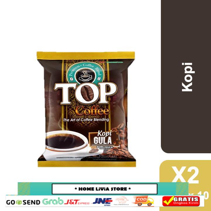 

Top Coffee Kopi Top Gula (2in1) 20 x 25 gr