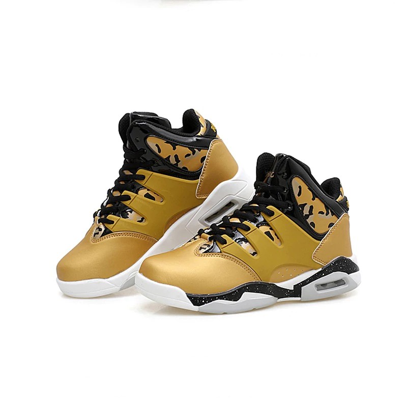 Sepatu basket Big Size Men's Basketball Shoes Unisex Couple Sports Sneakers High Breathable Air